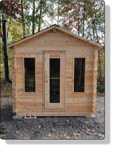 8X8 Cabin Sauna